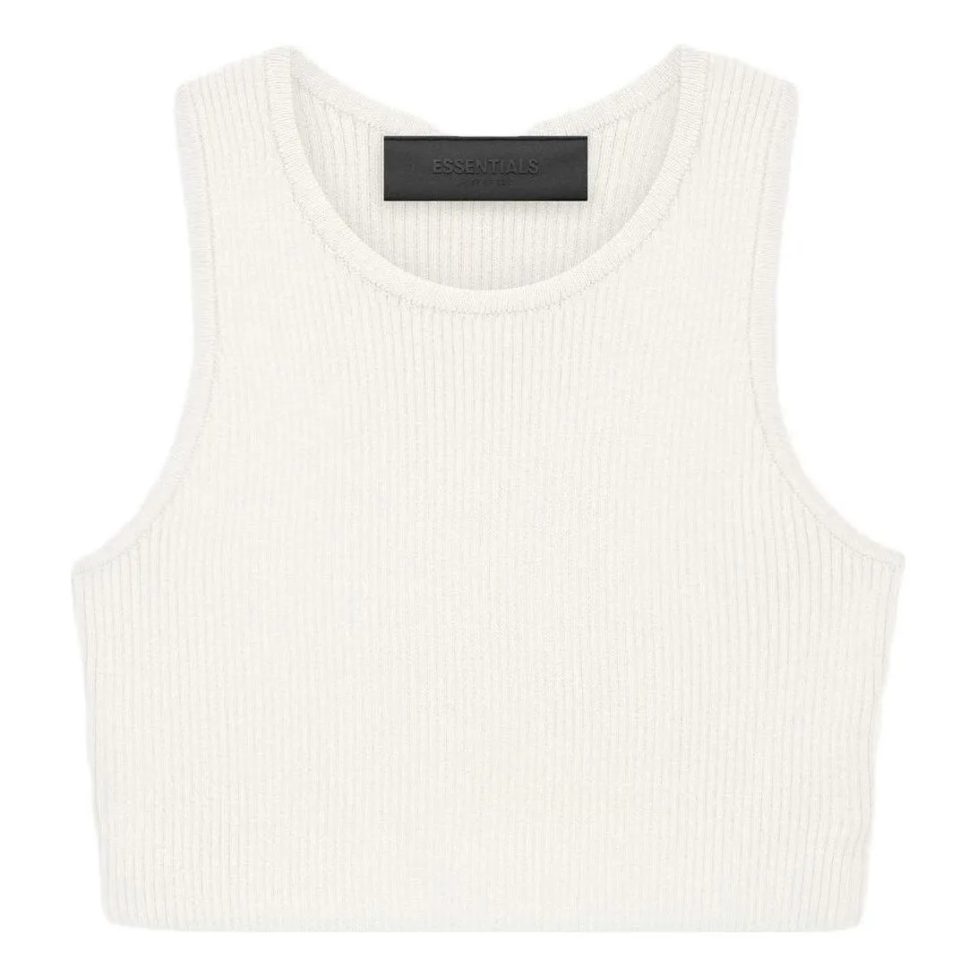 (WMNS) Fear of God Essentials FW23 Sport Tank 'Cloud Dancer' 192BT235341FW sold by KicksCrew