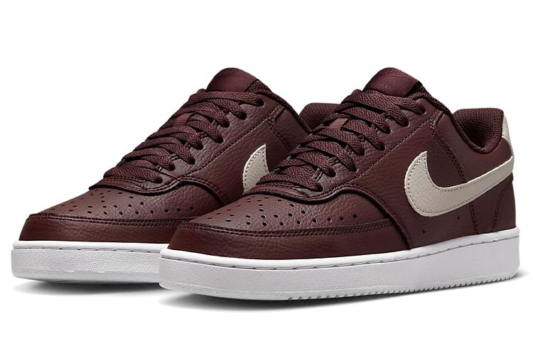 (WMNS) Nike Court Vision Low Next Nature 'Burgundy' DH3158-601 sold by KicksCrew product image thumbnail 3