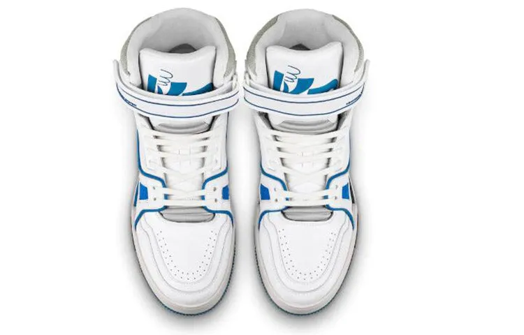 LOUIS VUITTON Trainer Boots 'White Blue' 1A54J8 sold by KicksCrew product image thumbnail 3