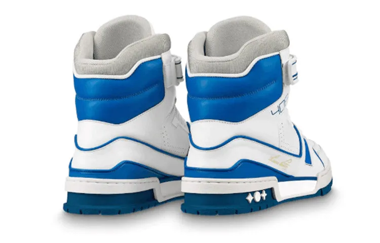 LOUIS VUITTON Trainer Boots 'White Blue' 1A54J8 sold by KicksCrew product image thumbnail 4