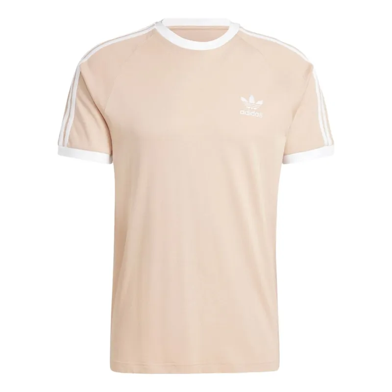 adidas Adicolor Classics 3-Stripes T-shirt Asia Sizing 'Beige' IZ2366 sold by KicksCrew