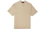 Fear of God Essentials FW23 V-Neck T-shirt 'Gold Heather' 125BT234113F sold by KicksCrew