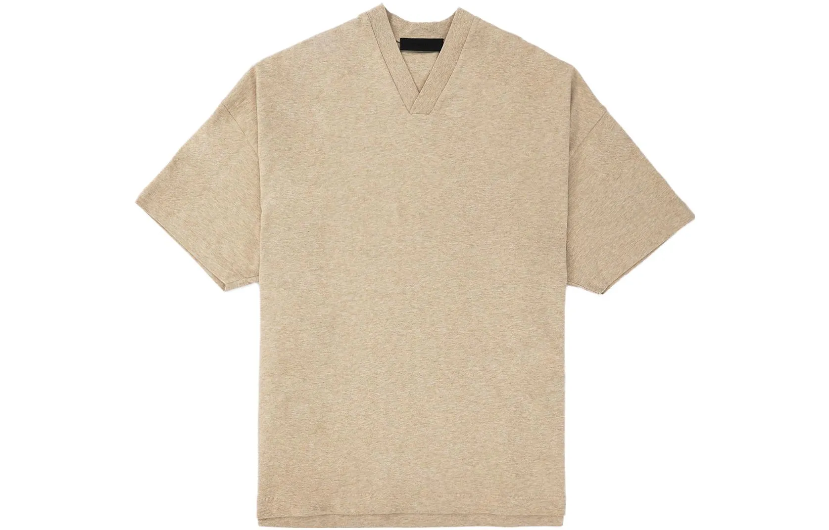 Fear of God Essentials FW23 V-Neck T-shirt 'Gold Heather' 125BT234113F sold by KicksCrew product image thumbnail 2