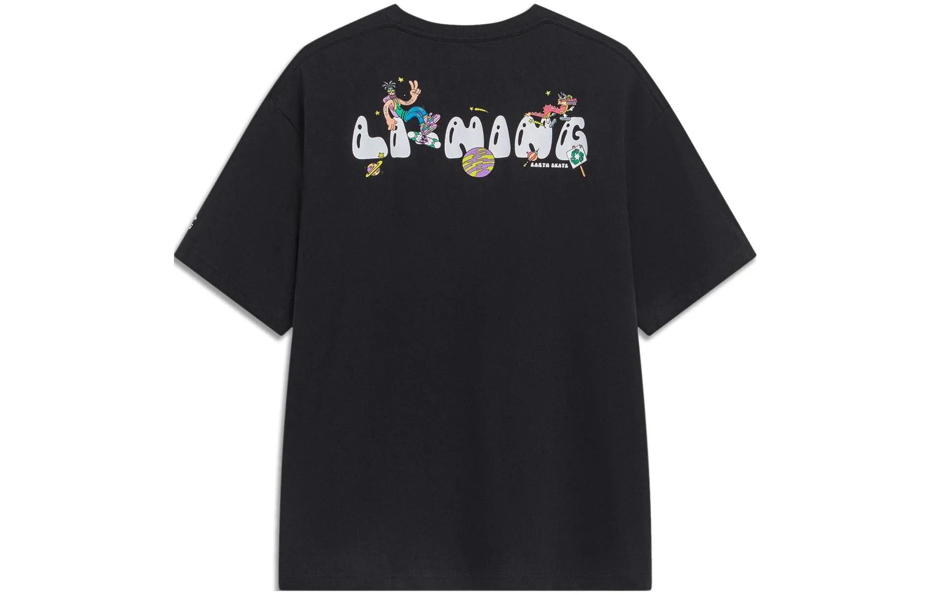 Li-Ning x Steven Harrington Graphic T-shirt 'Black' AHST093-3 sold by KicksCrew product image thumbnail 2