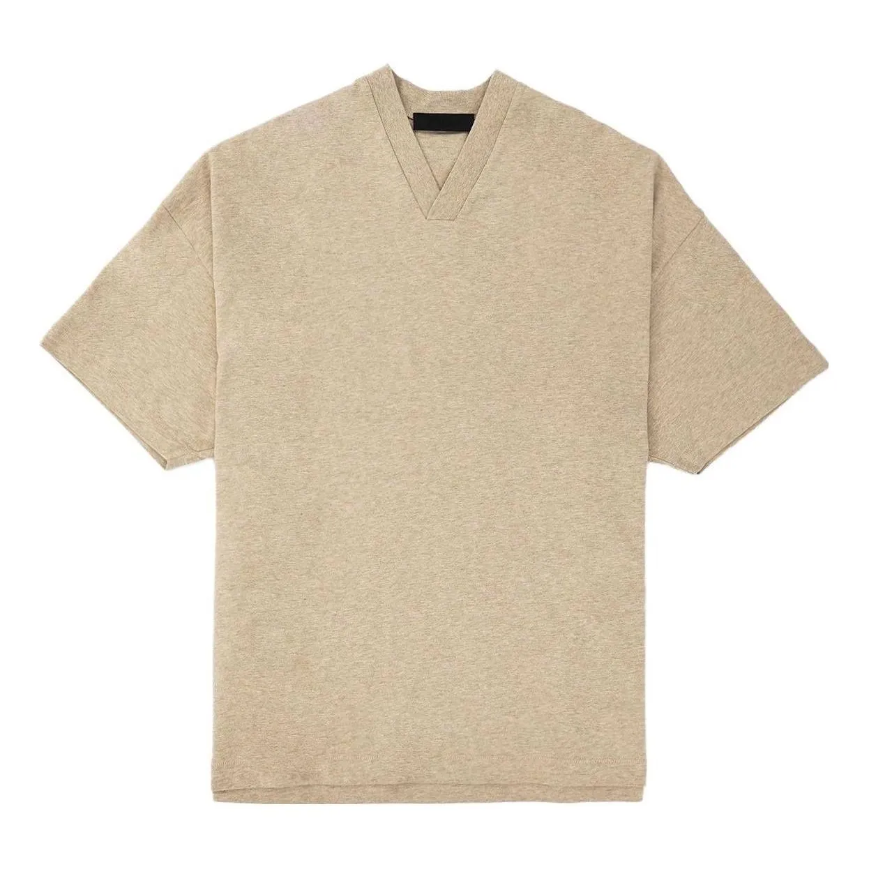 Fear of God Essentials FW23 V-Neck T-shirt 'Gold Heather' 125BT234113F sold by KicksCrew