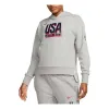 (WMNS) Nike USA Practice Basketball Hoodie 'Dark Grey Heather' FQ0337-063 sold by KicksCrew