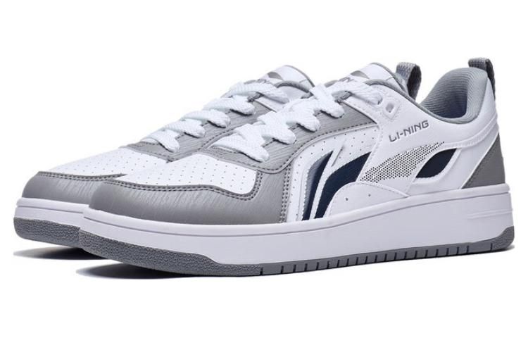 Li-Ning Shiyi 'White Navy Grey' AGCT341-3 sold by KicksCrew product image thumbnail 3