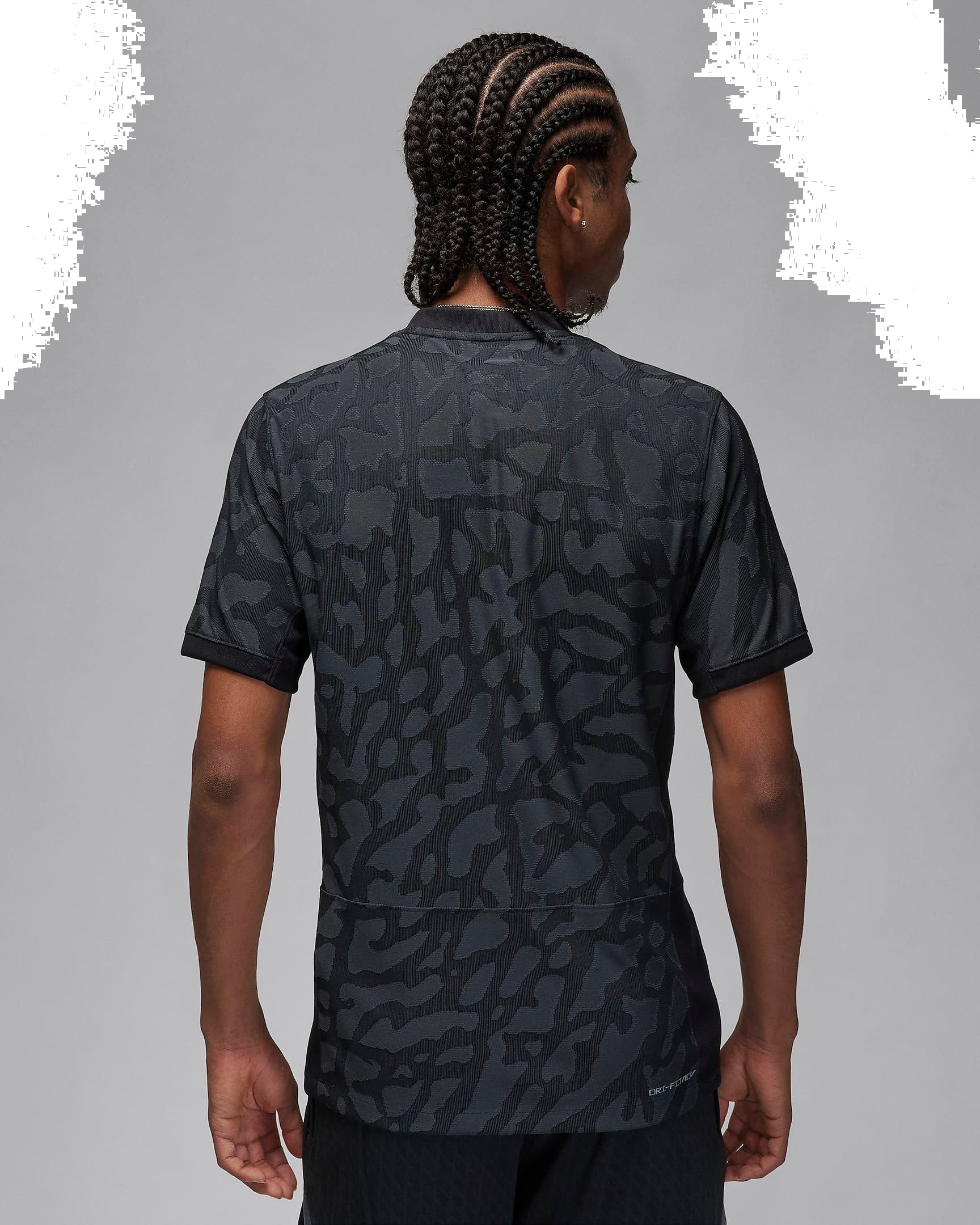 Air Jordan x PSG 23-24 ADV Logo Dri-FIT Jersey 'Black' DX9759-069 sold by KicksCrew product image thumbnail 2