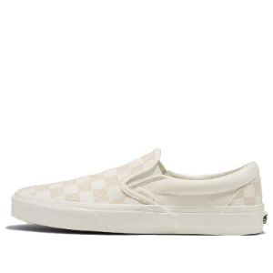 Vans Classic Slip-On Stitch Checkerboard 'Beige' VN000BVZCDA sold by KicksCrew
