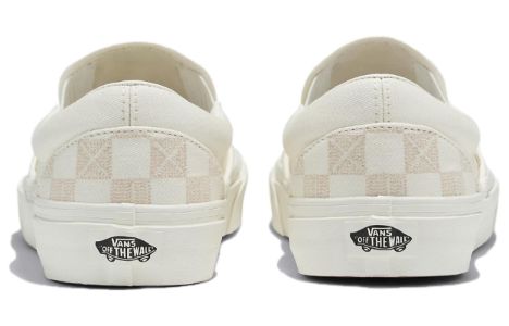 Vans Classic Slip-On Stitch Checkerboard 'Beige' VN000BVZCDA sold by KicksCrew