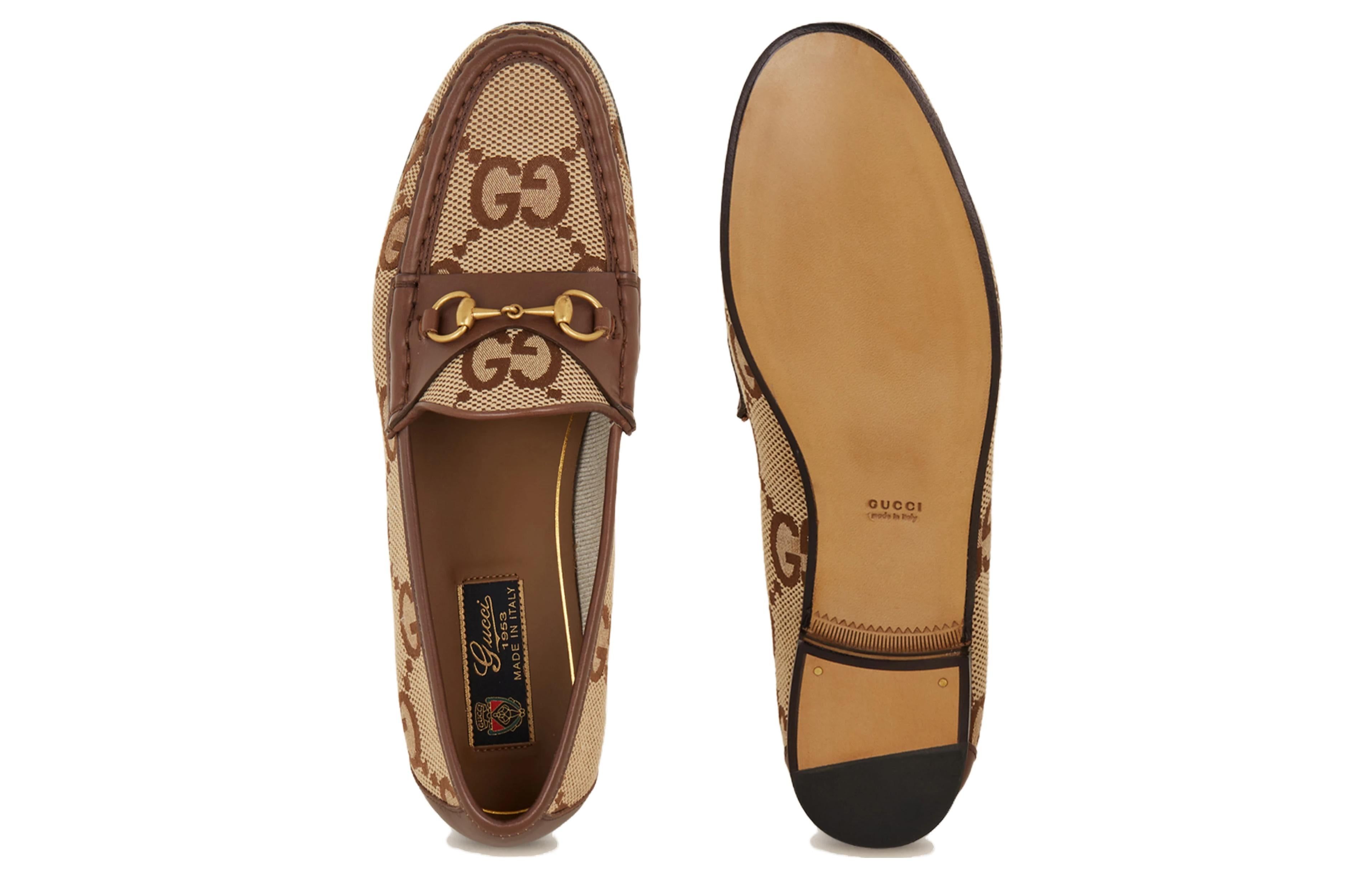 (WMNS) Gucci 1953 loafer with Horsebit 'Camel Ebony' 727581-FABB5-2559 sold by KicksCrew product image thumbnail 5