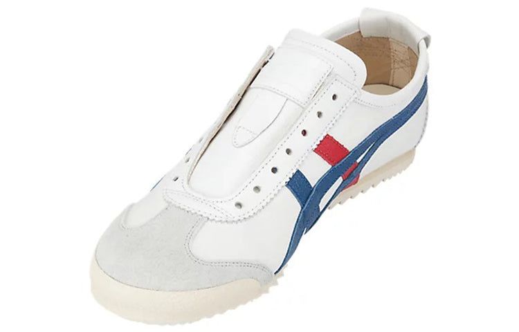 Onitsuka Tiger Mexico Slip-On Deluxe 'White Blue Red' 1182A134-100 sold by KicksCrew product image thumbnail 3