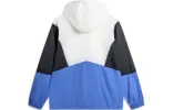 Li-Ning Color Block Windbreaker 'White Black Blue' AFDU363-5 sold by KicksCrew