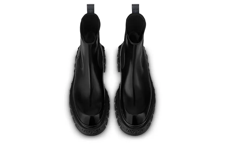 LOUIS VUITTON Lv Baroque Chelsea Boots 'Black' 1AAHB9 sold by KicksCrew product image thumbnail 4
