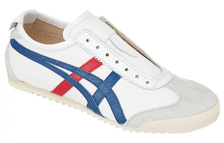Onitsuka Tiger Mexico Slip-On Deluxe 'White Blue Red' 1182A134-100 sold by KicksCrew product image thumbnail 4