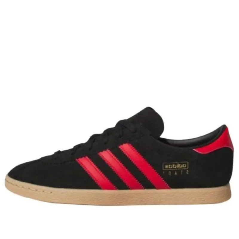 adidas originals Stadt Shoes 'Black Red' JI1885 sold by KicksCrew