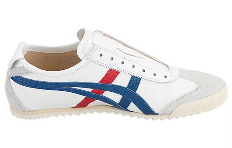 Onitsuka Tiger Mexico Slip-On Deluxe 'White Blue Red' 1182A134-100 sold by KicksCrew product image thumbnail 2