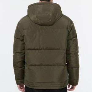 Puma Hoodie Loose Down Jacket 'Olivegreen' 532915-44 sold by KicksCrew