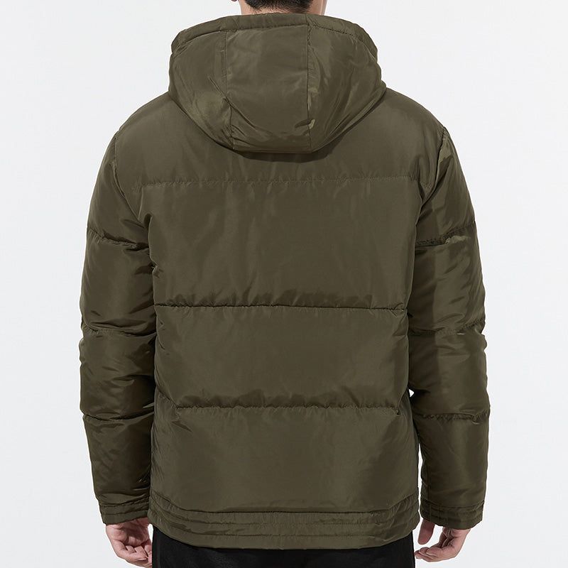 Puma Hoodie Loose Down Jacket 'Olivegreen' 532915-44 sold by KicksCrew product image thumbnail 4