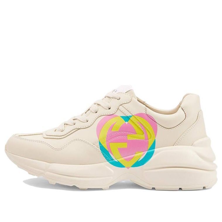 (WMNS) Gucci Rhyton 'Heart Ivory' 692931-DRW00-9522 sold by KicksCrew