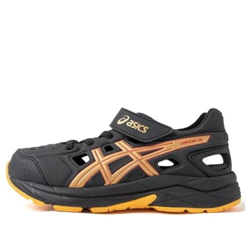 (PS) ASICS Air Hollow Sandals 'Black Orange' 1014A305-001 sold by KicksCrew