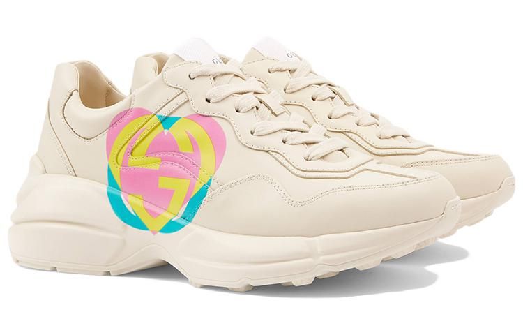 (WMNS) Gucci Rhyton 'Heart Ivory' 692931-DRW00-9522 sold by KicksCrew product image thumbnail 4