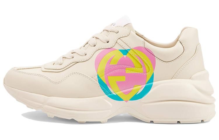 (WMNS) Gucci Rhyton 'Heart Ivory' 692931-DRW00-9522 sold by KicksCrew product image thumbnail 2