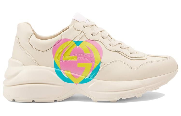 (WMNS) Gucci Rhyton 'Heart Ivory' 692931-DRW00-9522 sold by KicksCrew product image thumbnail 3