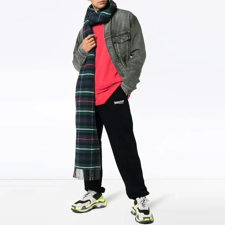 Balenciaga Political Campaign Jogging Pants 'Black' 508268TBV141000 sold by KicksCrew product image thumbnail 2