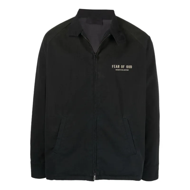 Fear of God SS22 Main Line Jacket 'Black' FG30017CCP-010 sold by KicksCrew