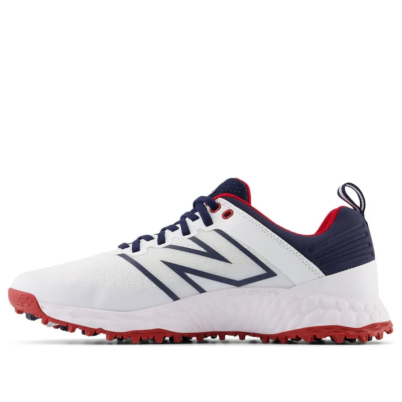 New Balance Fresh Foam Contend v2 'White Navy Red' MG406WN sold by KicksCrew