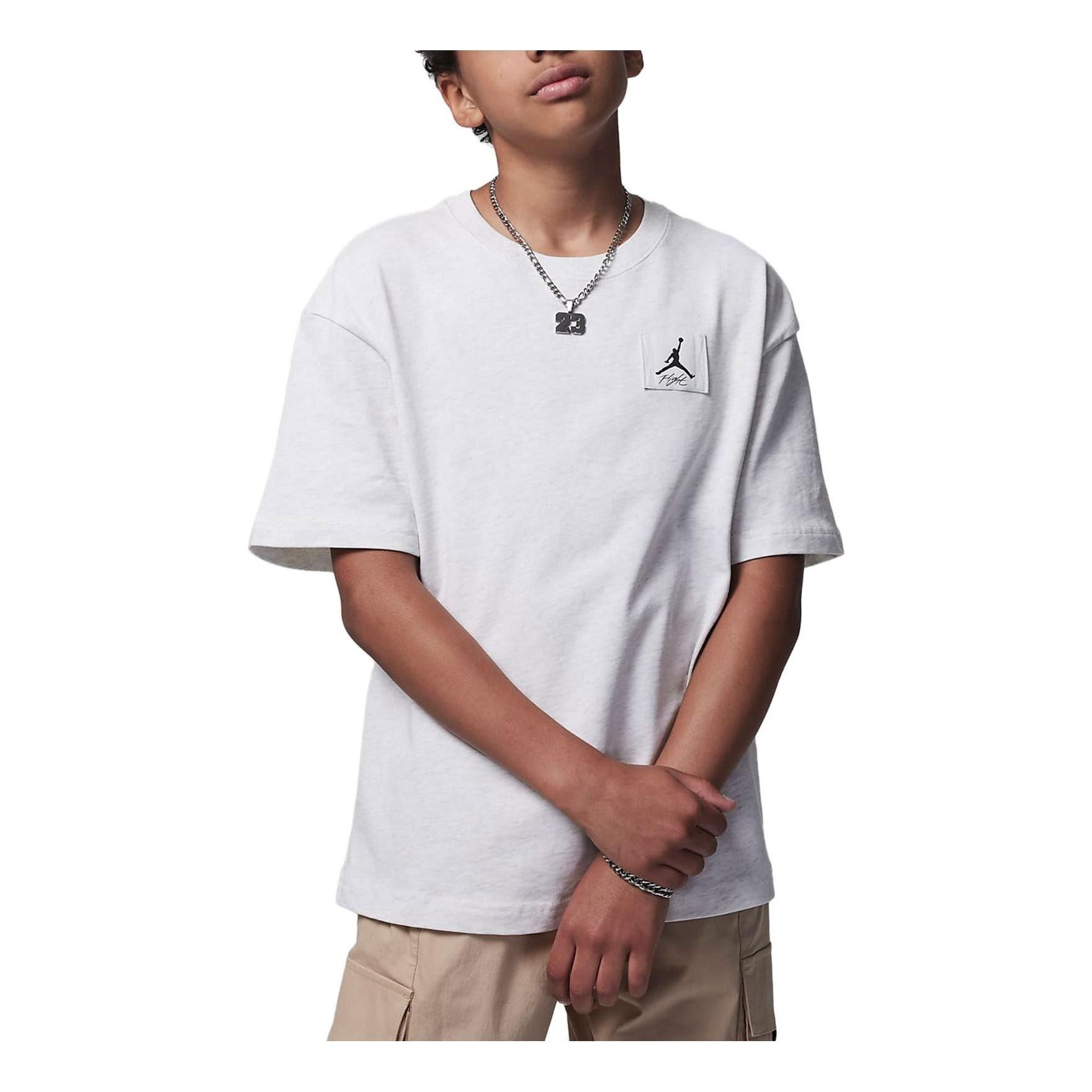 (GS) Air Jordan T-Shirt 'White' FQ0783-165 sold by KicksCrew