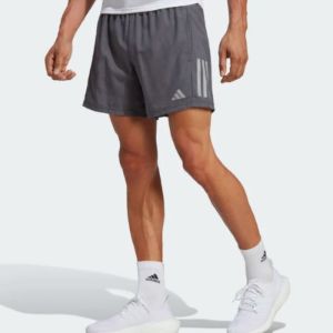 Adidas Own the Run Heather Shorts 'Grey' HR6614 sold by KicksCrew