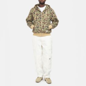Stussy Camo Double Face Zip Hoody Jacket 'Camo' 118466 sold by KicksCrew
