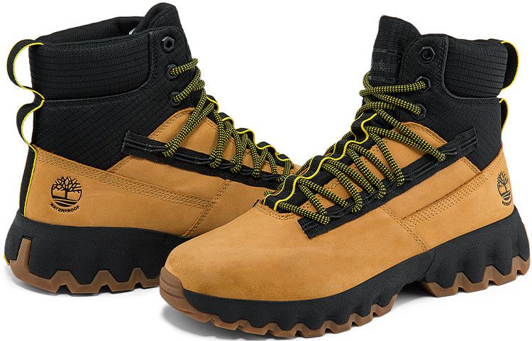 Timberland Greenstride Edge Waterproof Boots 'Wheat Nubuck' A2KT2M sold by KicksCrew product image thumbnail 5