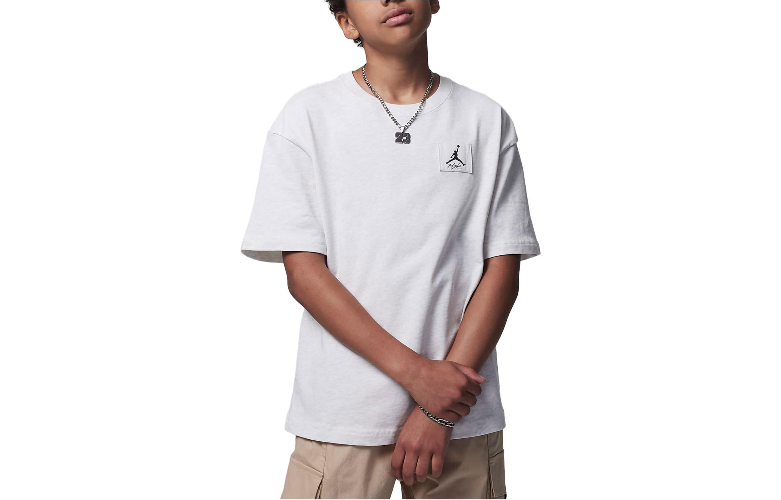 (GS) Air Jordan T-Shirt 'White' FQ0783-165 sold by KicksCrew product image thumbnail 2