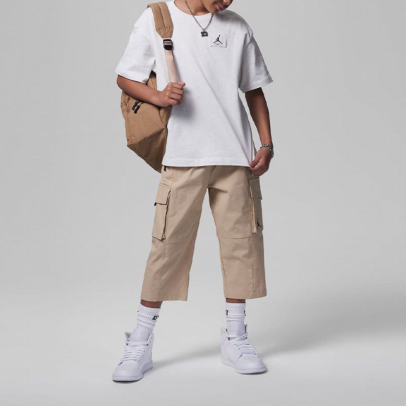 (GS) Air Jordan T-Shirt 'White' FQ0783-165 sold by KicksCrew product image thumbnail 4