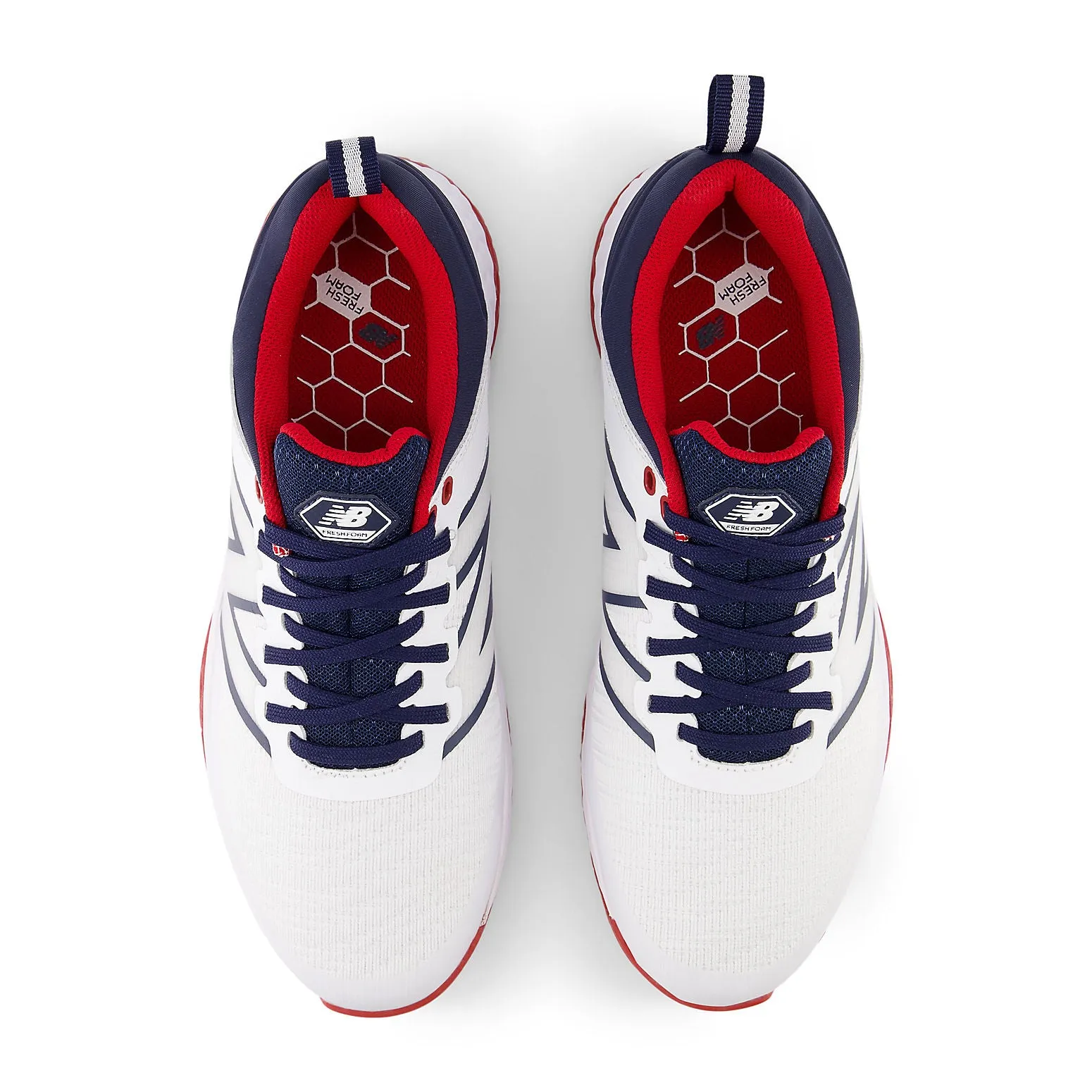 New Balance Fresh Foam Contend v2 'White Navy Red' MG406WN sold by KicksCrew product image thumbnail 3