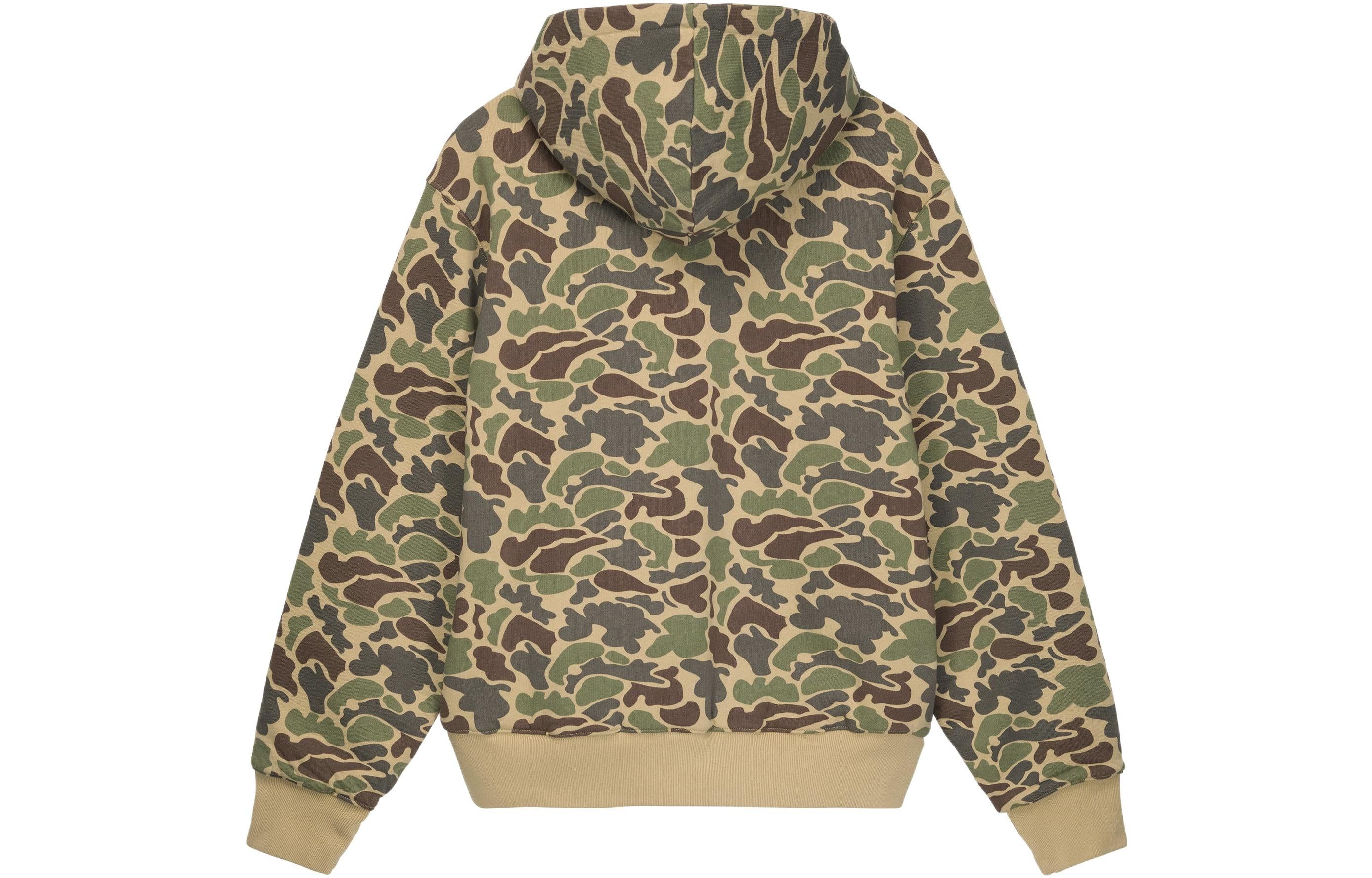 Stussy Camo Double Face Zip Hoody Jacket 'Camo' 118466 | Parallel