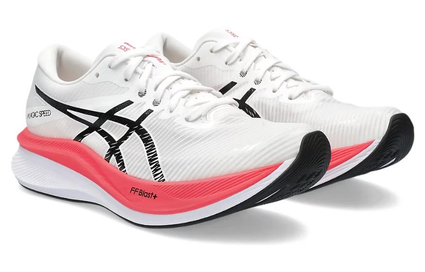 (WMNS) Asics Magic Speed 3.0 'White Black Red' 1012B518-100 sold by KicksCrew product image thumbnail 3