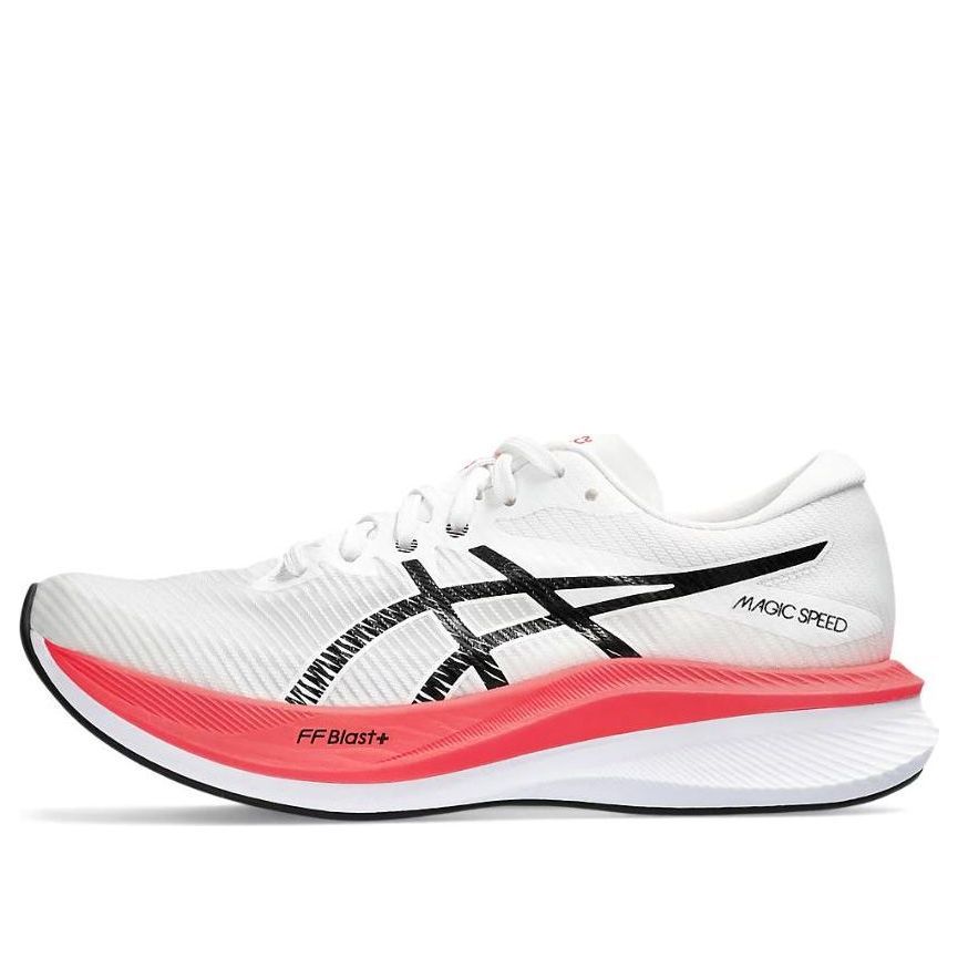 (WMNS) Asics Magic Speed 3.0 'White Black Red' 1012B518-100 sold by KicksCrew
