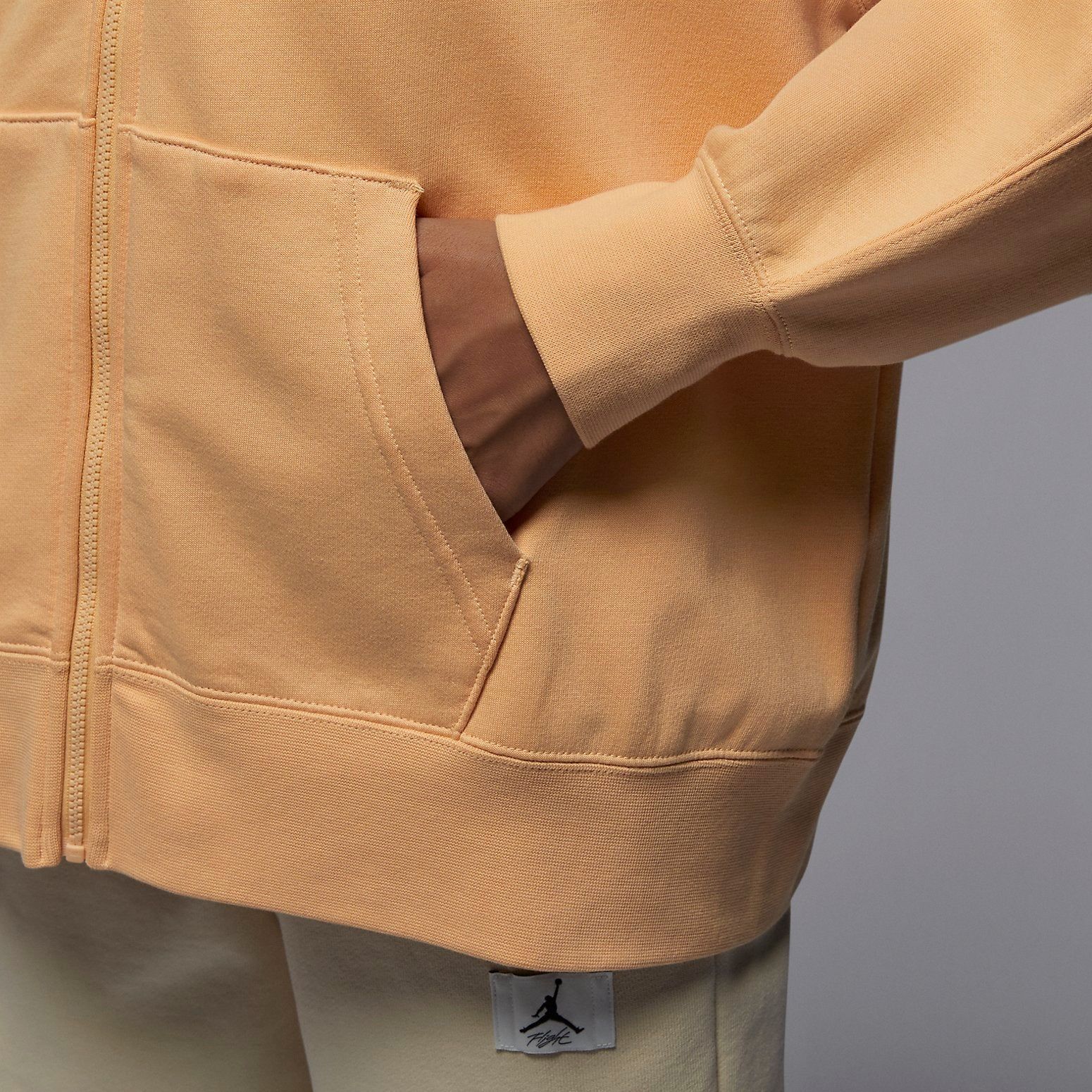 (WMNS) Air Jordan Logo Flight Jacket 'Orange' DZ3360-251 sold by KicksCrew product image thumbnail 2