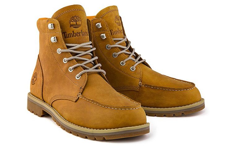 Timberland Redwood Falls Waterproof Moc-Toe Wide-Fit Boot 'Wheat Full-Grain' A2EE3 sold by KicksCrew product image thumbnail 4