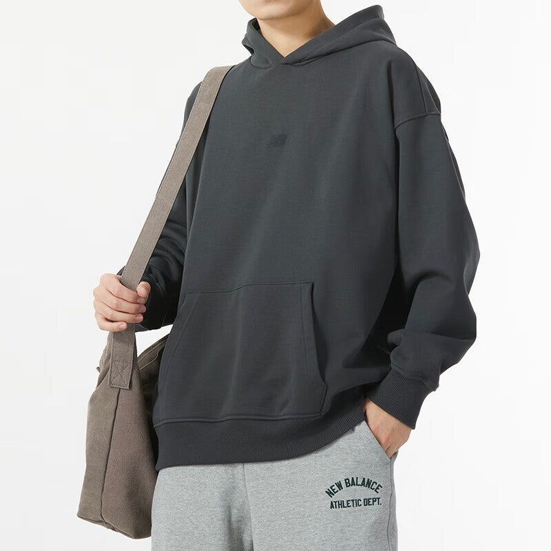 New Balance Embroidery NB Logo Hoodie 'Black' AMT41325-ACK sold by KicksCrew product image thumbnail 5