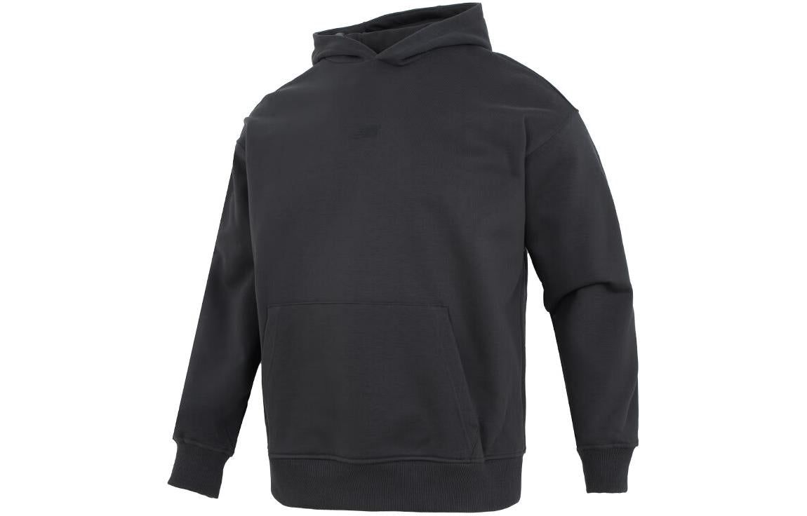 New Balance Embroidery NB Logo Hoodie 'Black' AMT41325-ACK sold by KicksCrew product image thumbnail 2