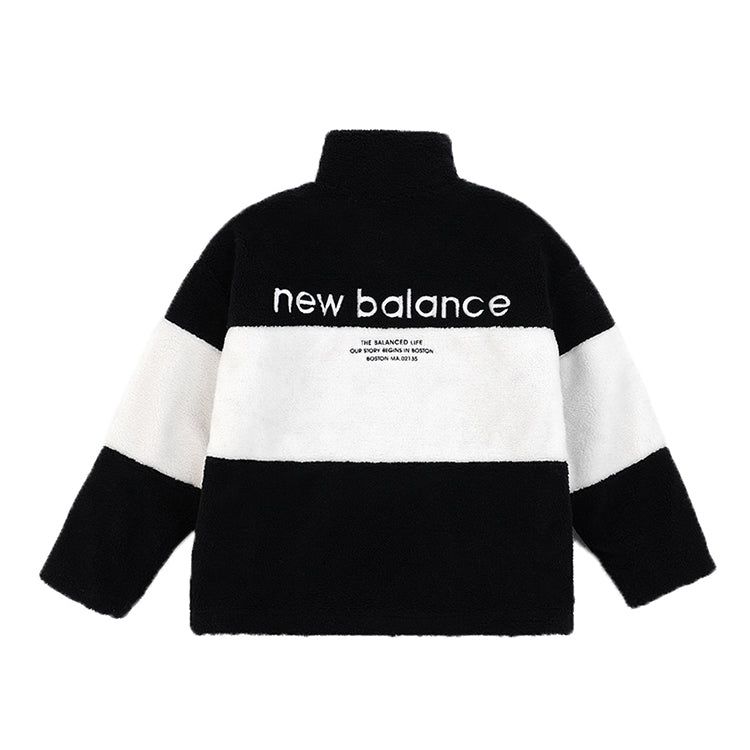 New Balance Embroidery NB Logo Hoodie 'Black' AMT41325-ACK sold by KicksCrew