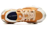 (WMNS) FILA FUSION Starfish Canvas Shoes 'Orange White' T12W231303FGW sold by KicksCrew