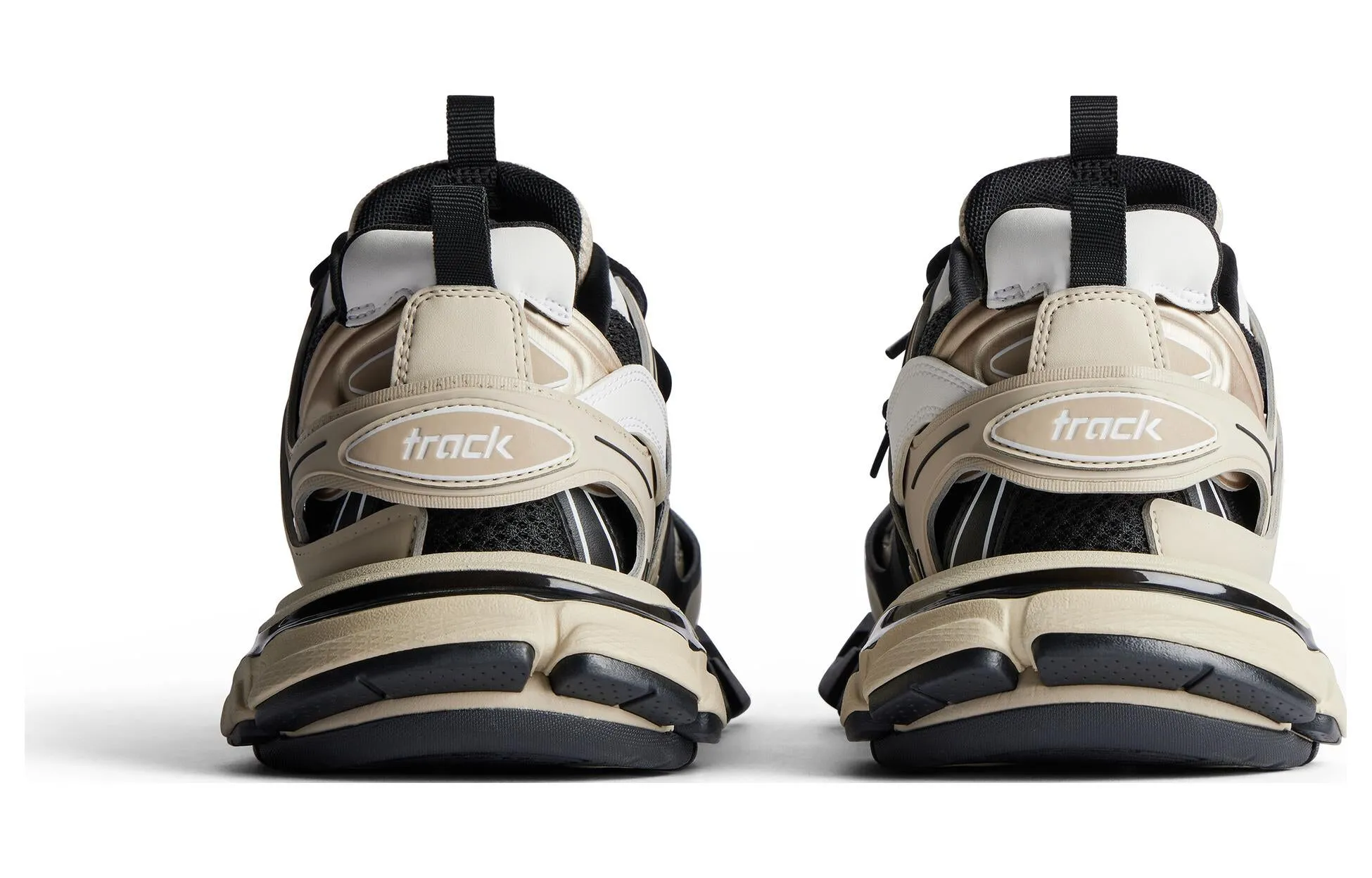 (WMNS) Balenciaga Track Sneakers 'Beige and Black Mesh and Nylon' 542436W3AC48071 sold by KicksCrew product image thumbnail 4