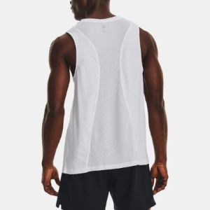 Under Armour Launch Elite Singlet 'White' 1376994-100 sold by KicksCrew