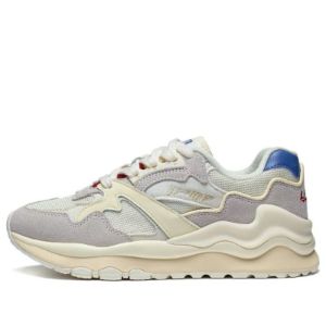 (WMNS) Li-Ning 001 Shanhai 'Cream White Grey' AZGT008-2 sold by KicksCrew